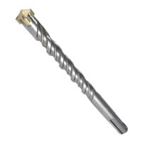 SDS Plus Bohrer 20mm Ø - Länge 20x260 mm zum Bohren in Beton, Naturstein und Mauerwerk mit vier Hartmetall-Spitzen