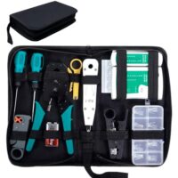 Netzwerk Werkzeug Set von SGILE, umfassendes Kit für RJ45, RJ11 und RJ12 Kabeln, Reparatur und Konfiguration, DIY Haushalte, Computer Wartung