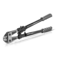 Bolzenschneider mit gehärteten Schneidbacken, Stahlschneider, Mattenschneider, Baustahlschere, Metallschneider für Profis und Anfänger