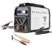 STAHLWERK Schweißgerät ARC 160 MD Inverter, kompakt & leicht, MMA, E-Hand, Lift-TIG Inverter 160 A, IGBT Single-Board, Smartkühlung, Überhitzungsschutz, aufrüstbar zum WIG-Schweißen