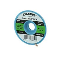 STANNOL Entlötlitze Blau, 2,7 mm x 1,5 m, hochwertige Lösung für sauberes und effizientes Entlöten