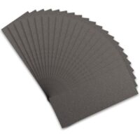 Schleifpapier-Set mit 400 Körnung, ideal für Holzmöbel, Auto, Lack und Metall