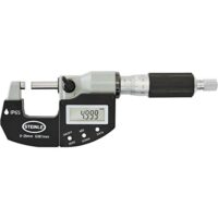 STEINLE Bügelmessschraube digital, Messgenauigkeit bis 0,01 mm, DIN 863, Schutzart IP65