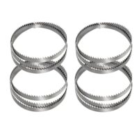 4-teiliges Sägeband für 8-Zoll Bandsägen, Länge 1400 mm, Breite 8 mm, Dicke 0,5 mm, 6 Zähne/25 mm
