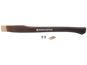Ersatzstiel für Heimwerker und DIY-Fans, Stiel aus Hickory Holz mit ergonomischem Griff und Ringkeil-Set inklusive