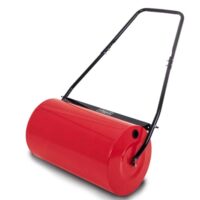Scheppach Rasenwalze HGW46 mit 57cm Breite und 32cm Durchmesser - Gartenwalze für große Flächen - befüllbar mit 46 Liter Wasser oder 72kg Sand - robuste Stahlkonstruktion - ideal für Rasenpflege