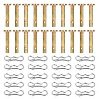 20 Stück Scherstifte und 20 Stück Splinte Ersatzteile für Schneefräse Cub Cadet 738-04124A, MTD Craftsman Troy Bilt