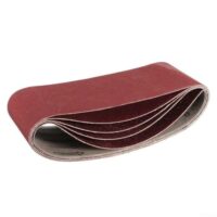 ZiStarlilife 5 Stück Schleifbänder mit Körnung 40–800, Aluminiumoxid, 75 x 457 mm, offene Beschichtung, feuchtigkeitsbeständig, hitzebeständig