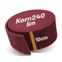Schleifvlies 5 m x 100 mm Korn 240, Imprägniert für lange Haltbarkeit, Schleifvlies für Holz, Metall, Edelstahl und mehr