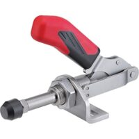 Ergonomischer und zuverlässiger Schubstangenspanner mit kleinem Winkelfuß, Druck- und Zugspanner ausgestattet. Hochwertige Materialien wie verzinkter Stahl, nicht rostender Nieten und Hebelteile.