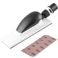 Handschleifer mit Absaugung für Schleifen von Holz, Spachtel, Lack, Kunststoff und Metall