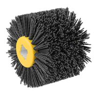 Shineboc Schleifbürsten, 180 Körnung, 120x100mm Nylonbürste für Holzverarbeitung, Polierbürste für eine glatte Oberfläche