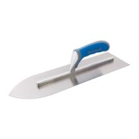 Bodenlegerkelle mit Weichgriff, Werkzeug für Böden bearbeiten, 400 x 115 mm, Silverline