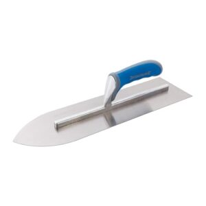 Bodenlegerkelle mit Weichgriff, Werkzeug für Böden bearbeiten, 400 x 115 mm, Silverline