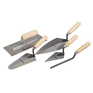 Silverline CB60 Putzkellen, 5-teilige Set, hochwertige Materialien, effektive Reinigung von Oberflächen