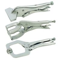 3-teilige Gripzangensammlung von Silverline, ideal für verschiedene Schweißarbeiten mit flexibler Gestaltungsmöglichkeit und hoher Materialqualität