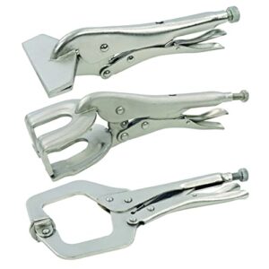 3-teilige Gripzangensammlung von Silverline, ideal für verschiedene Schweißarbeiten mit flexibler Gestaltungsmöglichkeit und hoher Materialqualität