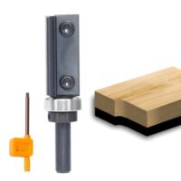 Bündigfräser mit Hartmetallklinge und Kugellager, ideal für Holzbearbeitung, Oberflächenbearbeitung und Bündig Trimmen