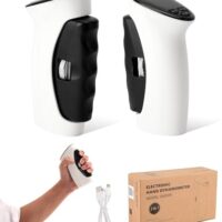 Elektronischer Handdynamometer mit LED-Handgriff, Messgerät für Kraft, Trainingsgerät für Fitness und Rehabilitation