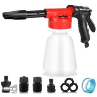 Schaumsprüher für Auto, 1000ml Einstellbarer Schaumpistole für Autowäsche und Gartenbewässerung
