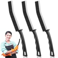 Hochwertige Spaltreinigungsbürste mit harten Borsten für effektive Staub- und Schmutzentfernung in Lücken, Fugen und Fensterrillen. Geeignet für Fliesen, Glas, Quarzit und Granit.