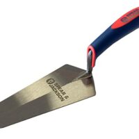 Spear & Jackson 11607GSF S&J Italienische Maurerkelle, 17,8 cm - hochwertige Maurerkelle mit schützender Klarlackbeschichtung und haltbarem Zweikomponenten-Griff