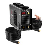 Elektroden Schweißgerät mit Inverter-Design, maximaler Schweißstrom 250 A, Hot Start-Funktion und 8 Meter Kabel