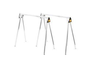 Stanley Unterstellbücher aus Metall - multifunktionales Werkzeug für verschiedene Anwendungen, hochwertiges Metall, max. Belastbarkeit 450 kg pro Paar