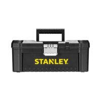 Werkzeugkasten mit Metallschließen, Organizer für Kleinteile und Zubehör, Stanley Werkzeugbox, Heimwerken, Organisation, Effizienz