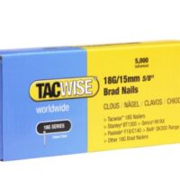 Hochwertige Stauchkopfnägel Brad Typ 18G / 15 mm, verzinkt, 5000 Stück, Silberfarbe