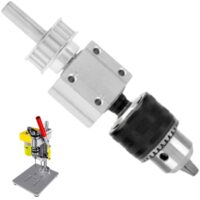 TICFOX Tischbohrmaschine Spindelbaugruppe, Unangetriebene Bohrspindel, 1,5-13mm Tischbohrmaschine Nichtangetriebene Spindel Tischsäge Spindelbaugruppe für Selbständigen Schneiden und Polieren