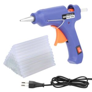 Mini Heißklebepistole mit 60 Klebestiften für DIY, Handwerk und schnelle Reparaturen