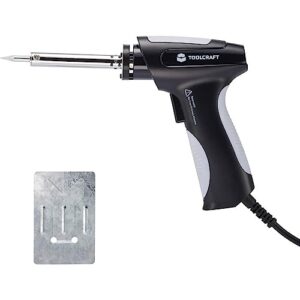 TOOLCRAFT LWK-100 Lötpistole 230 V/AC 100 W - Vielseitiges Werkzeug für Heimwerker und Handwerker mit Boost-Funktion und leichte Bedienung