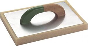 TRIUSO Alu Reibebrett 20 x 30 cm mit speziellem Zit für optimalen Holzreibe-Effekt