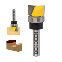 TXHF 8mm Schaft Bündigfräser, Hartmetall Spitze für professionelle Holzbearbeitung und Cutter Werkzeuge mit Kugellager