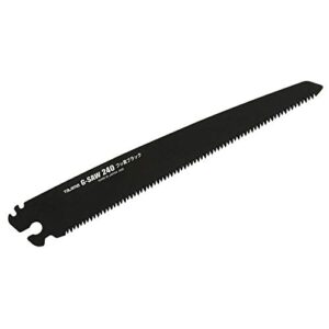 Ersatz-Sägeblatt für Heimwerker-Ausrüstung, Tajima ALB240 Aluminist Power Glide 240 mm schwarz, hochwertiges Werkzeug mit scharfer Klinge aus Original Japan-Stahl