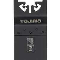 Tajima Sägezubehör, Sägeblatt für Multitool, Holz und Kunststoff, 34 mm Japanverzahnung, Bi-Metall, ideal für Heimwerker