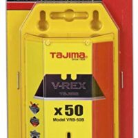 Tajima VREX Trapezklingen VRB 50B, Ersatzklingen für Messer VR101 D R1, VR102 D B1 und VR103 D S1, ultrascharfe Schneidkanten
