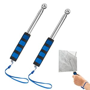 Teleskop-Trommelhammer mit verstellbarer Teleskopstange für Hausinspektion, ideal für Wandfliesen, Böden und Decken