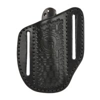 Ledertaschenmesserscheide aus Echtleder für Gürtel, EDC Holster und Taschenmesser - hochwertige Werkzeugtasche mit Handgemachte Geschenkidee