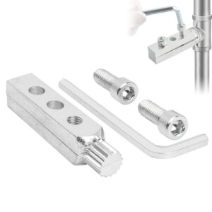 Rohrschraubenausdreher für 1/2"-3/4" Rohrgewinde aus hochwertigem Kohlenstoffstahl mit Verstellschraube, ideal für Entfernung abgebrochener Gewinde in Wasserrohren und -ventilen