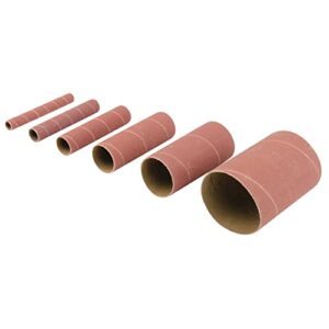Triton TSS150G Korund-Schleifhülsen, 6er-Packung mit verschiedenen Größen und ideal für Holz, Kunststoff, Metalle und nichtmetallische Materialien