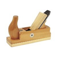 Holzhobel zum Putzen von Vollholz und furnierten Flächen, mit Weißbuchensohle und Doppeleisen für Putz- und Einpassarbeiten