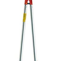 Baustahlmattenschneider mit Leichtmetallgriff für flach liegende Baustähle und Schere mit Pufferzone
