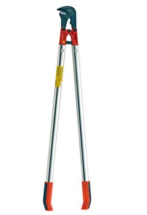Baustahlmattenschneider mit Leichtmetallgriff für flach liegende Baustähle und Schere mit Pufferzone