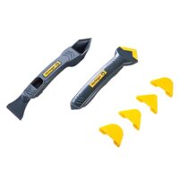 Silikonentferner Werkzeug Set, Fugenmesser und Silikonkissen zum Entfernen von alten oder beschädigten Silikonfugen ohne Oberflächenbeschädigung