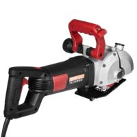 Elektrische Wandfräserin mit hoher Präzision und Stabilität, geeignet für Marmor, Beton, Holz und Ziegelsteine.