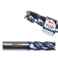 Hochwertiger VHM-Fräser für Arbeitsmaschinen, TiAlN HPC Beschichtung, Ø10x 25/75mm SchaftØ 10mm