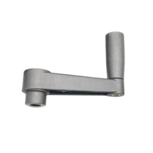 Verstärkte Nylon-Kurbel mit runden Lochdesign, ideal für Handkurbelgeneratoren und industrielle Anwendungen. Hohes Niveau an Haltbarkeit, ergonomischer Griff und effiziente Leistung.