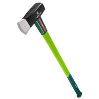 Universelle Axt mit Fiberglasstiel für präzise Holzbearbeitung, ideal für Heimwerker und Profis